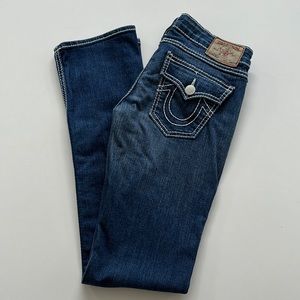 Women’s True Religion Straight-Leg Low-Rise Billy Jeans  Size: 26